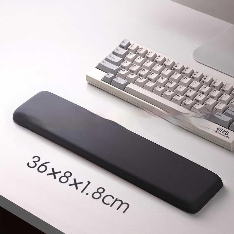 Square Silicone Gel Mouse Pad with Wrist Rest