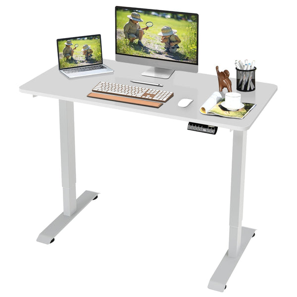 Electric Height Adjustable Standing Desk with Memory Controller