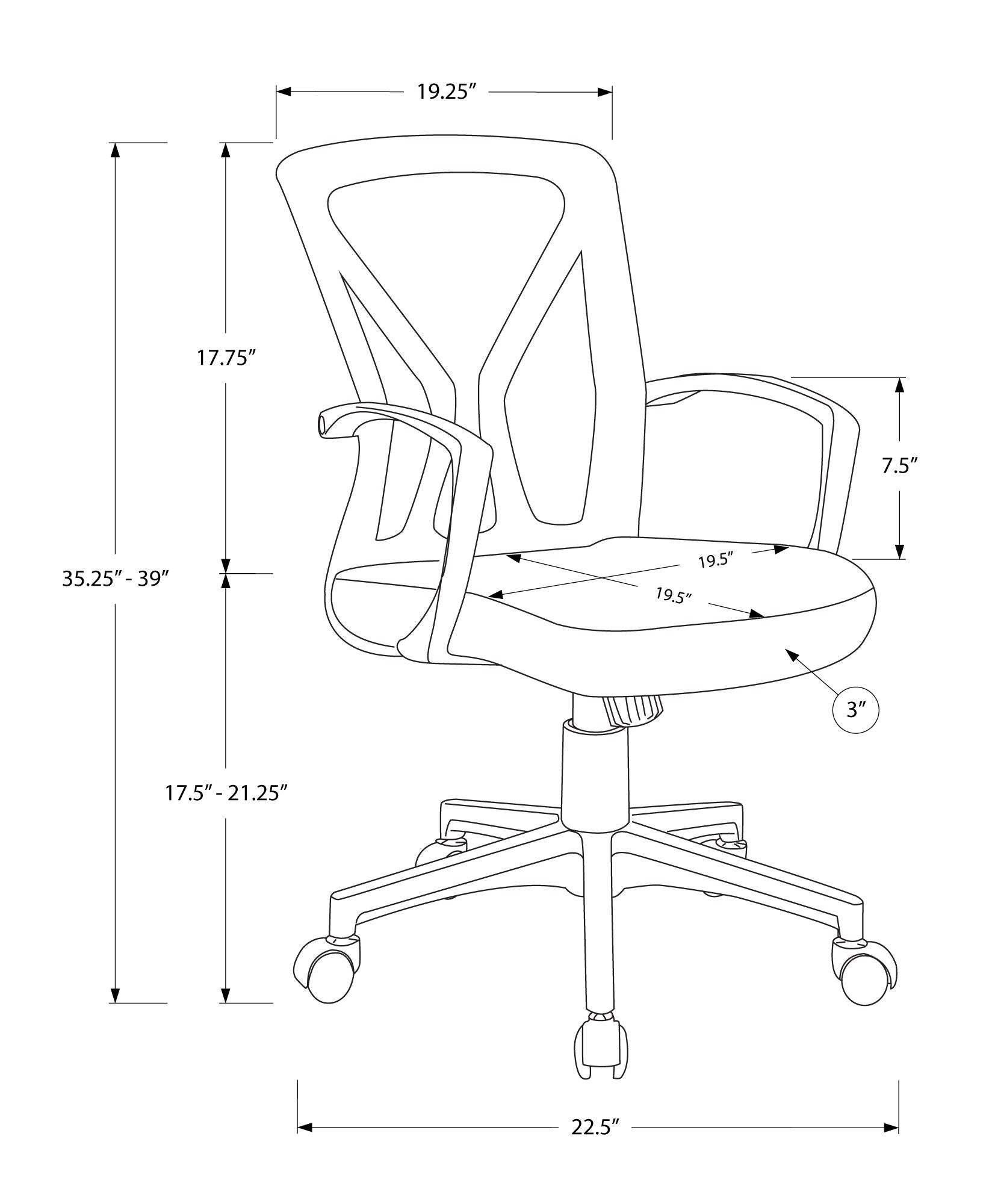 Adjustable Ergonomic Mesh Office Chair