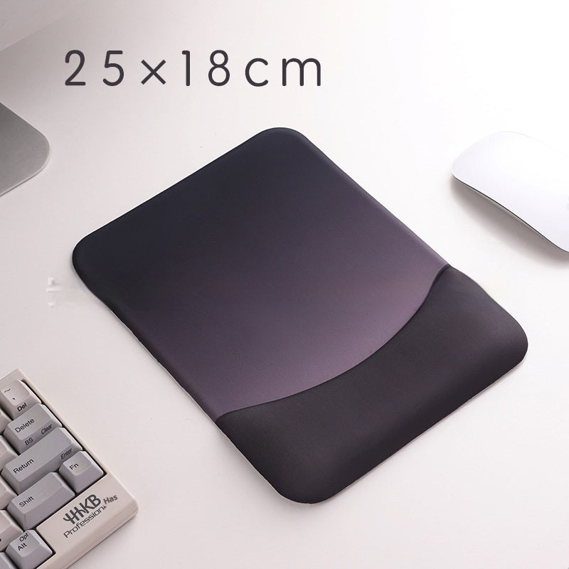 Square Silicone Gel Mouse Pad with Wrist Rest