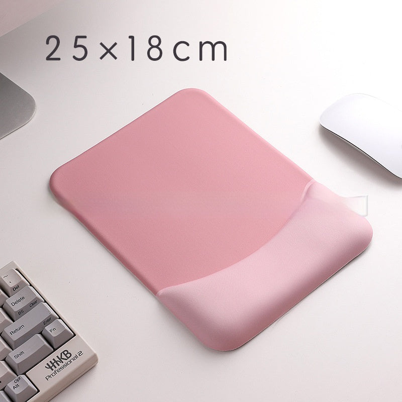 Square Silicone Gel Mouse Pad with Wrist Rest