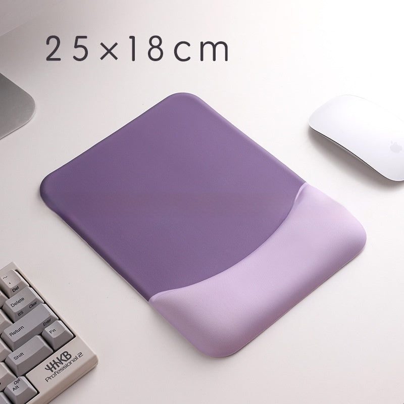 Square Silicone Gel Mouse Pad with Wrist Rest