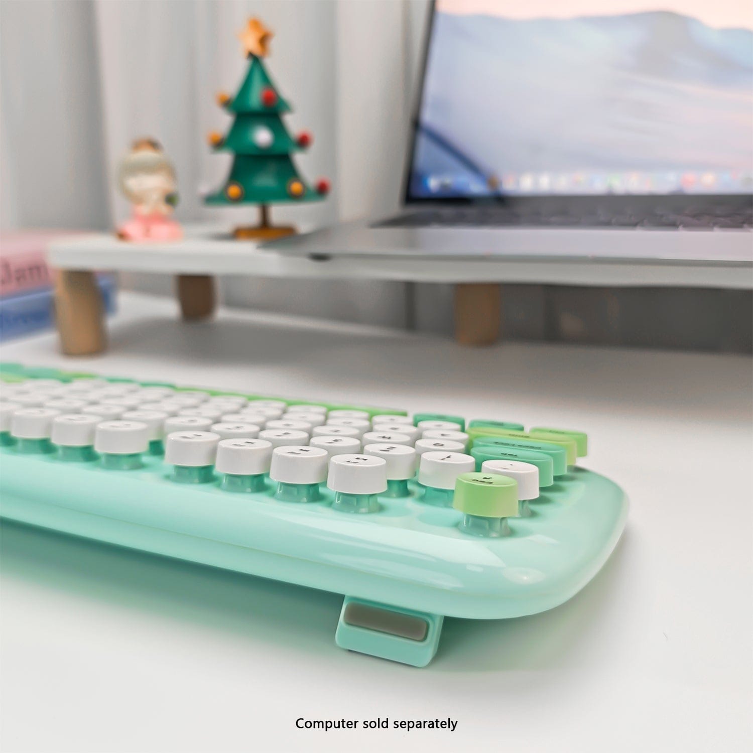 Wireless Keyboard Mouse Combo Silent 104 Keys