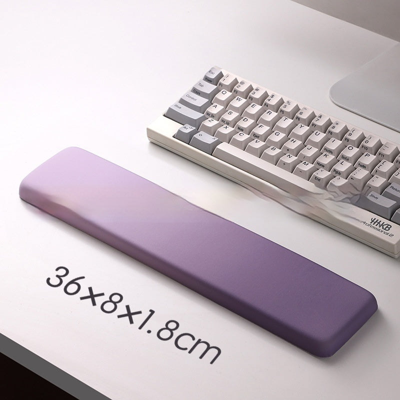 Square Silicone Gel Mouse Pad with Wrist Rest
