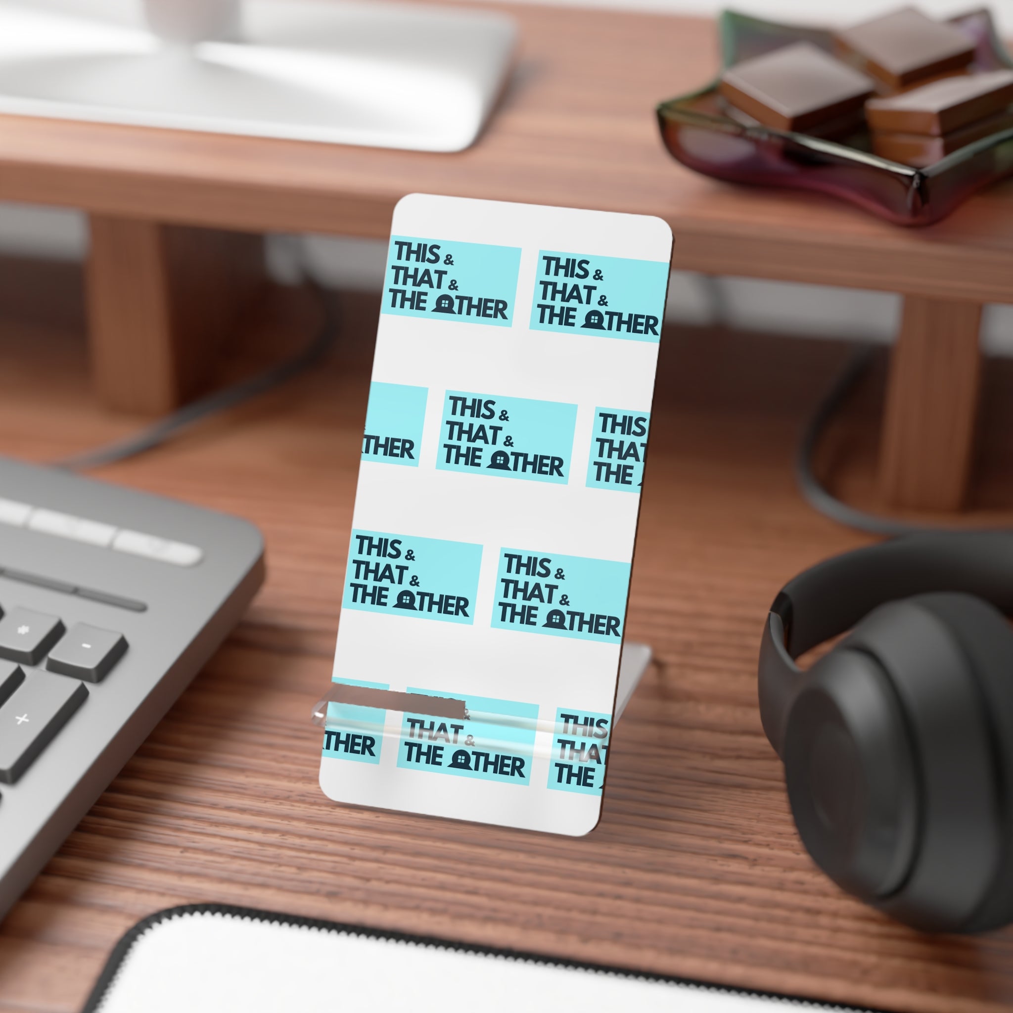 This&That&TheOther Phone Stand — Foldable Mobile Display Stand for Smartphones