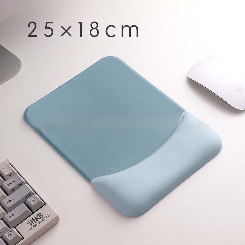 Square Silicone Gel Mouse Pad with Wrist Rest