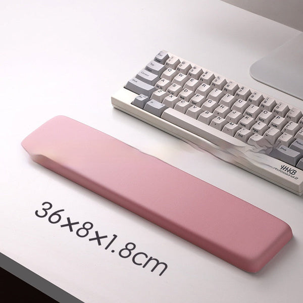 Square Silicone Gel Mouse Pad with Wrist Rest