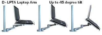 Laptop Desk Mount Stand with C Clamp