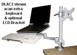 Laptop Desk Mount Stand with C Clamp