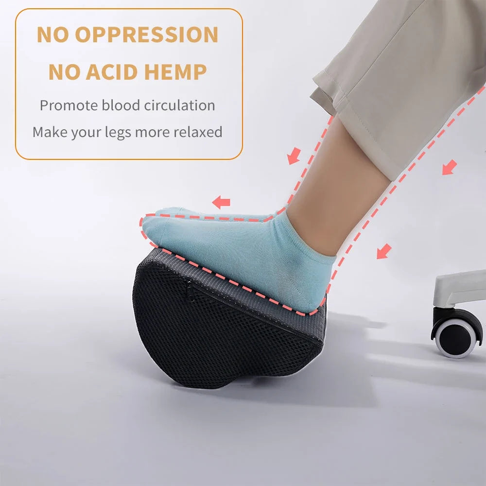 Ergonomic Under Desk Foot Rest Cushion