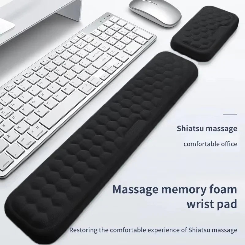 Memory Foam Keyboard Mouse Wrist Rest Pad