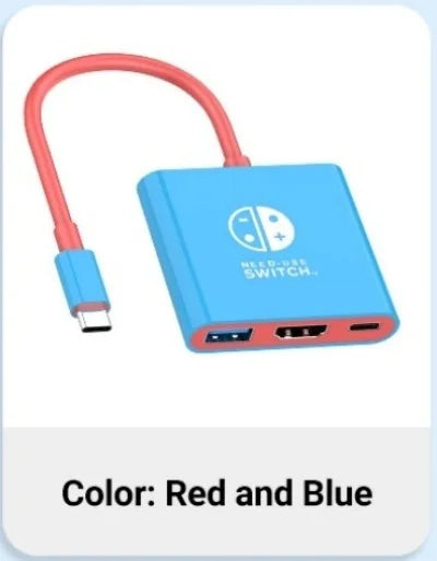 Portable Switch Type-C Docking Station Hub