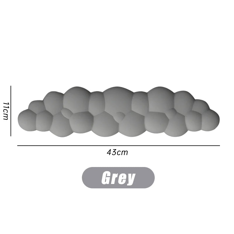 Cloud Shaped Ergonomic Wrist Rest