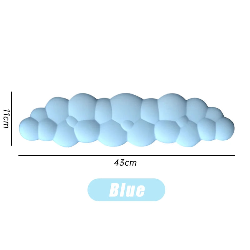 Cloud Shaped Ergonomic Wrist Rest