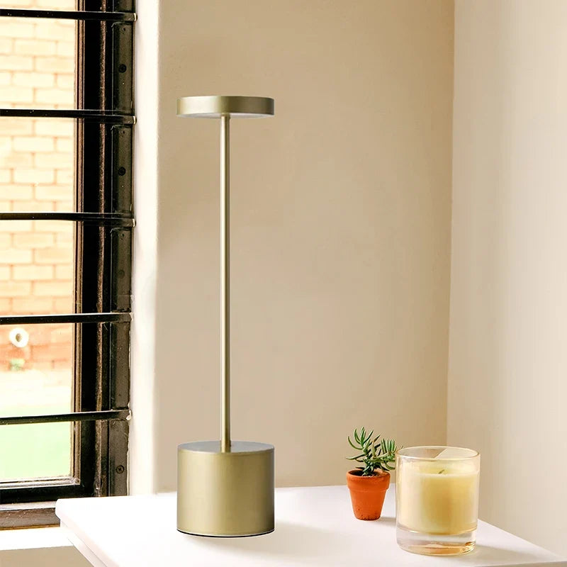Rechargeable Aluminum Alloy LED Table Lamp