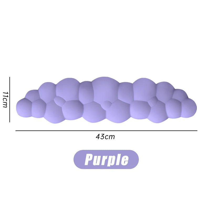Cloud Shaped Ergonomic Wrist Rest