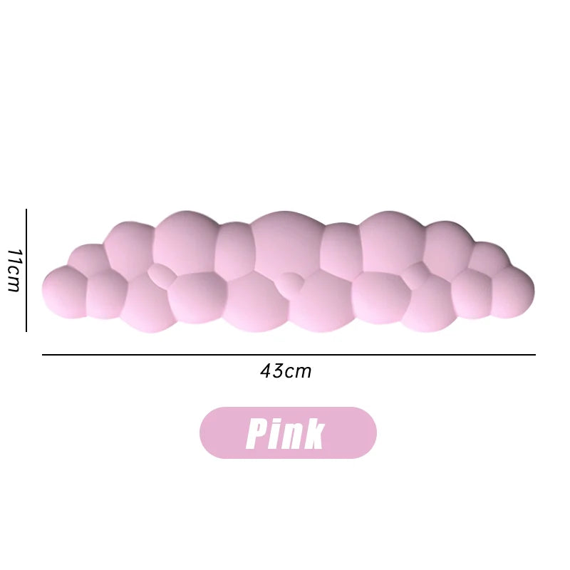 Cloud Shaped Ergonomic Wrist Rest