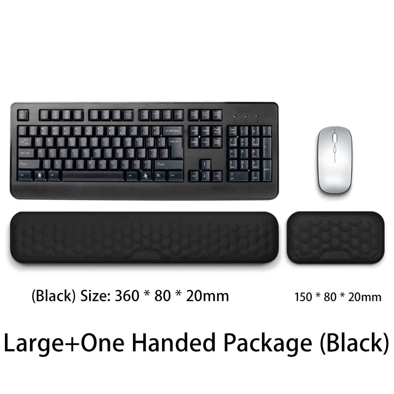 Memory Foam Keyboard Mouse Wrist Rest Pad