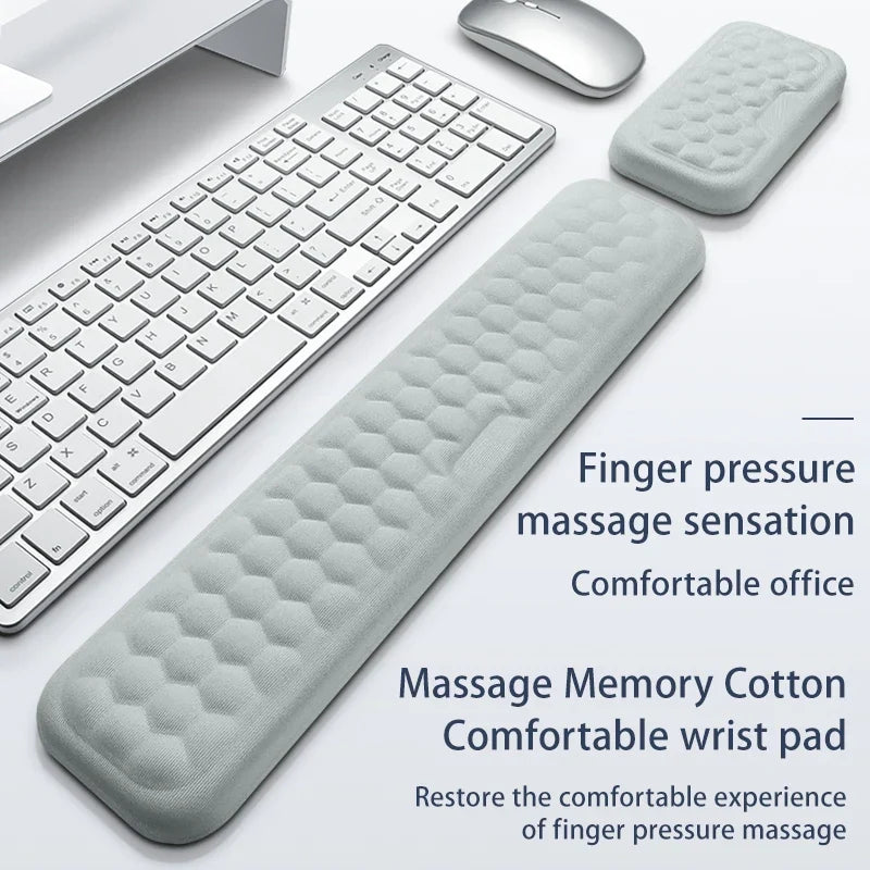 Memory Foam Keyboard Mouse Wrist Rest Pad