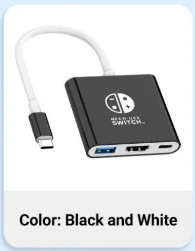 Portable Switch Type-C Docking Station Hub