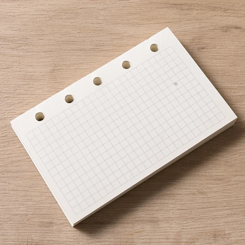 Refillable Dot Grid Lined Paper Journal Planner