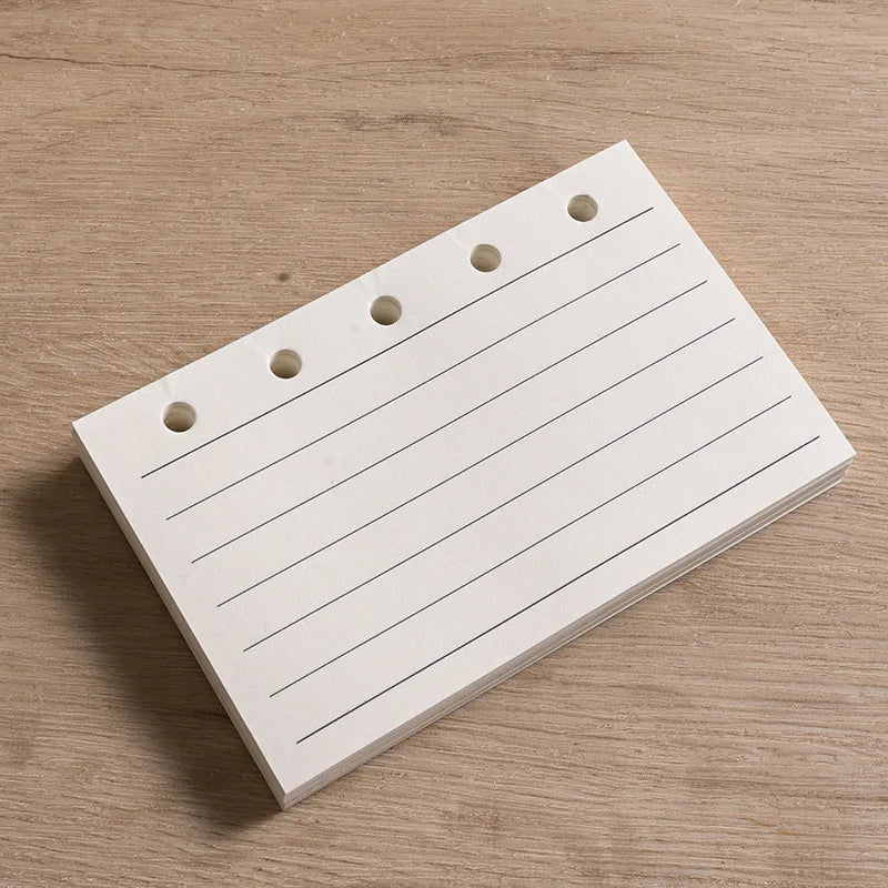 Refillable Dot Grid Lined Paper Journal Planner