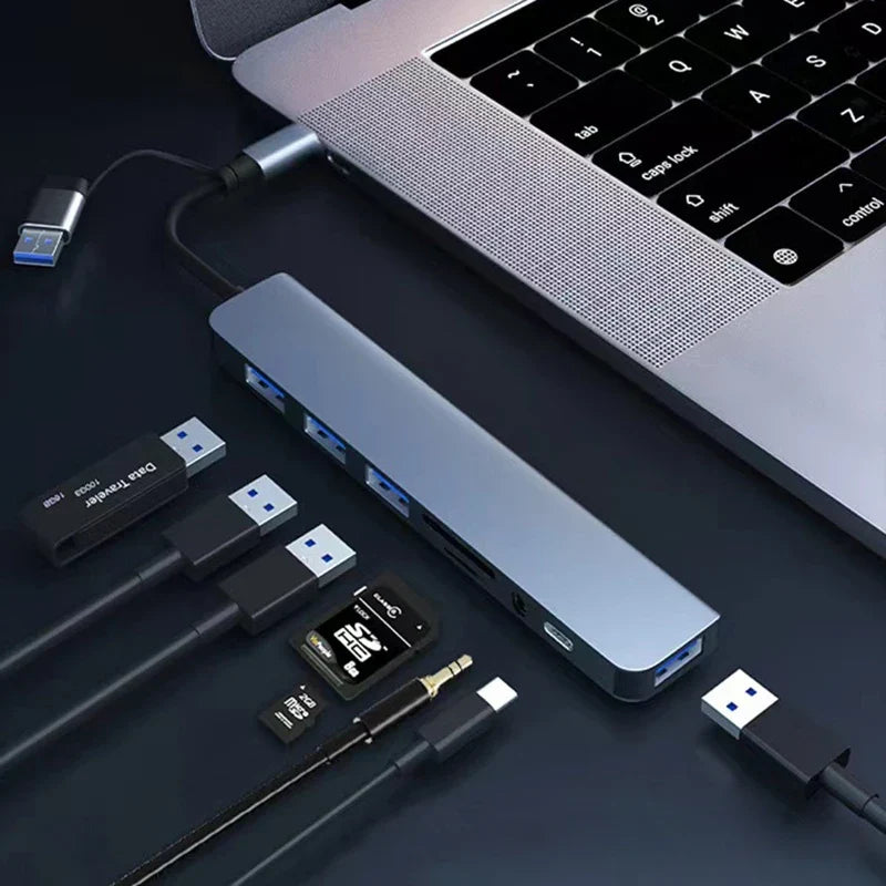 Multifunctional LED Desk Lamp with Clock