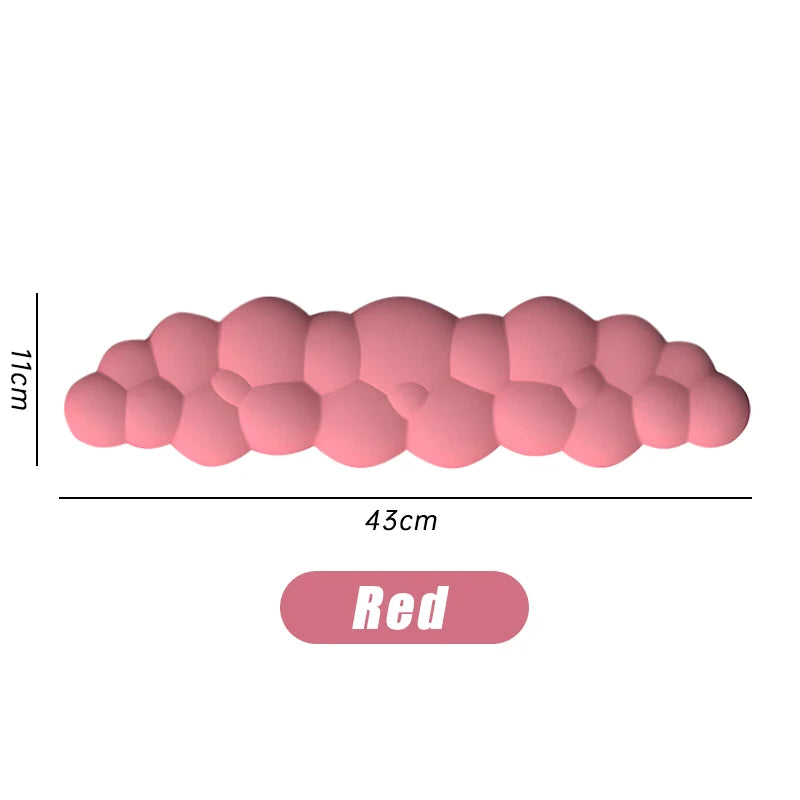 Cloud Shaped Ergonomic Wrist Rest