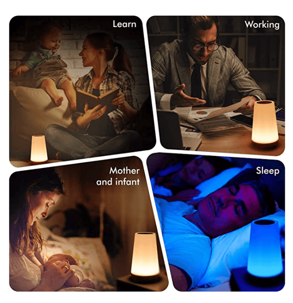 Modern Smart Touch USB Rechargeable Table Lamp