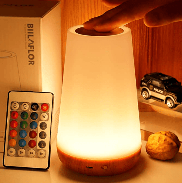 Modern Smart Touch USB Rechargeable Table Lamp
