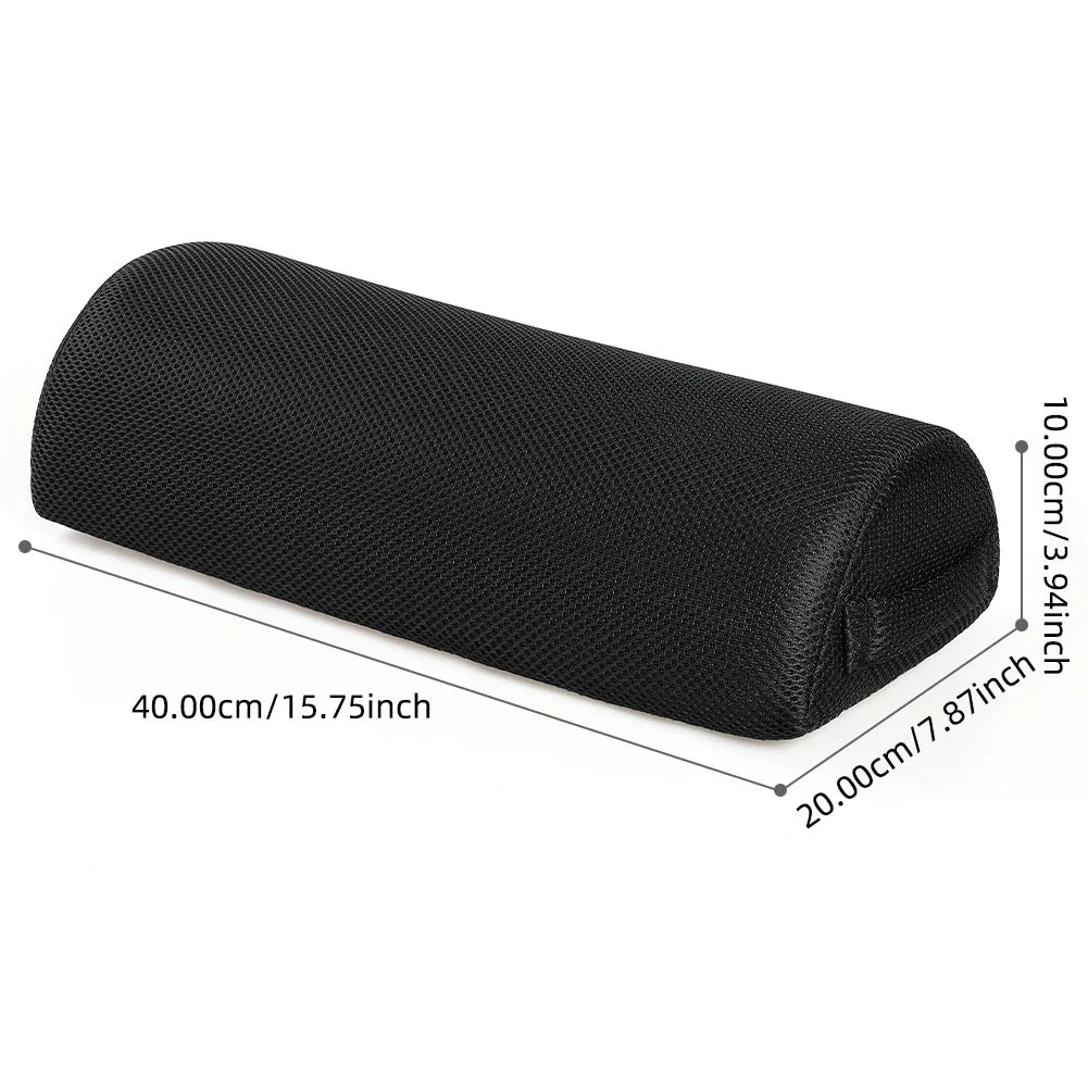 Ergonomic Semi-Cylindrical Office Footrest Pillow