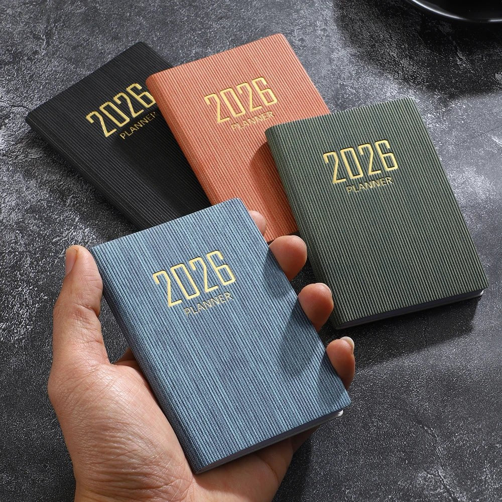 A7 2026 Mini English Weekly Planner