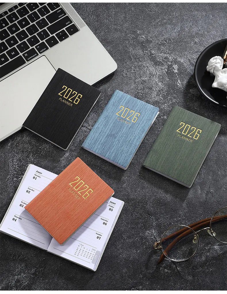 A7 2026 Mini English Weekly Planner