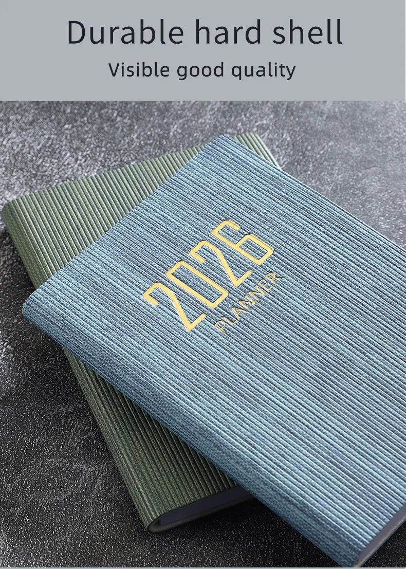 A7 2026 Mini English Weekly Planner