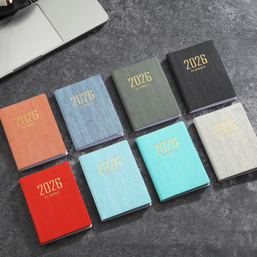 A7 2026 Mini English Weekly Planner