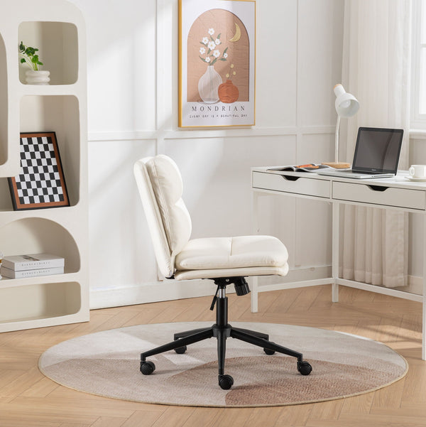 Adjustable Swivel Criss-Cross Chair
