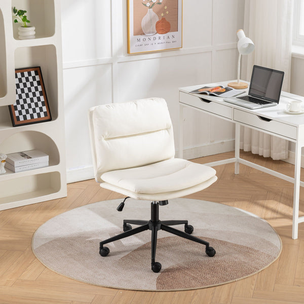 Adjustable Swivel Criss-Cross Chair