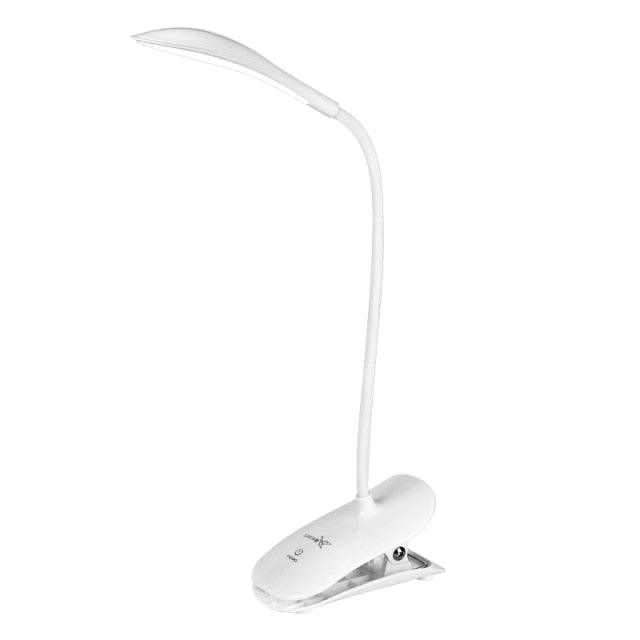 USB LED Clip-On Desk Lamp with Touch Control