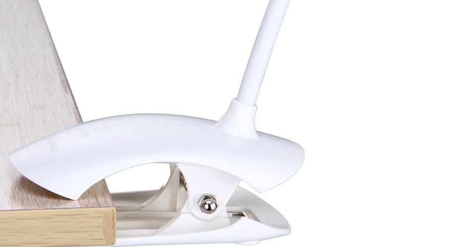 USB LED Clip-On Desk Lamp with Touch Control