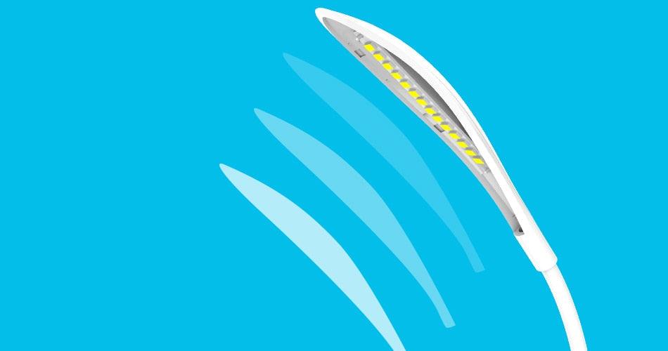 USB LED Clip-On Desk Lamp with Touch Control