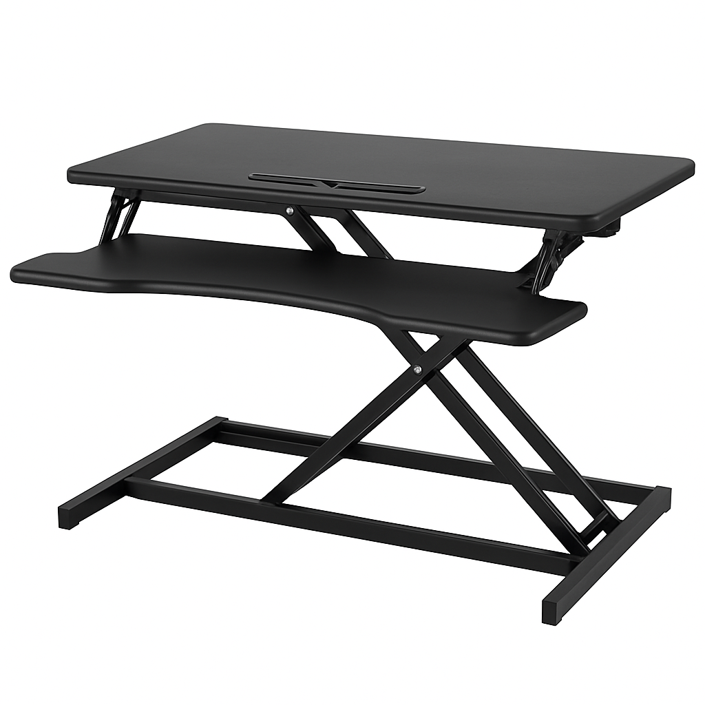Adjustable Standing Desk Converter for Dual Monitors