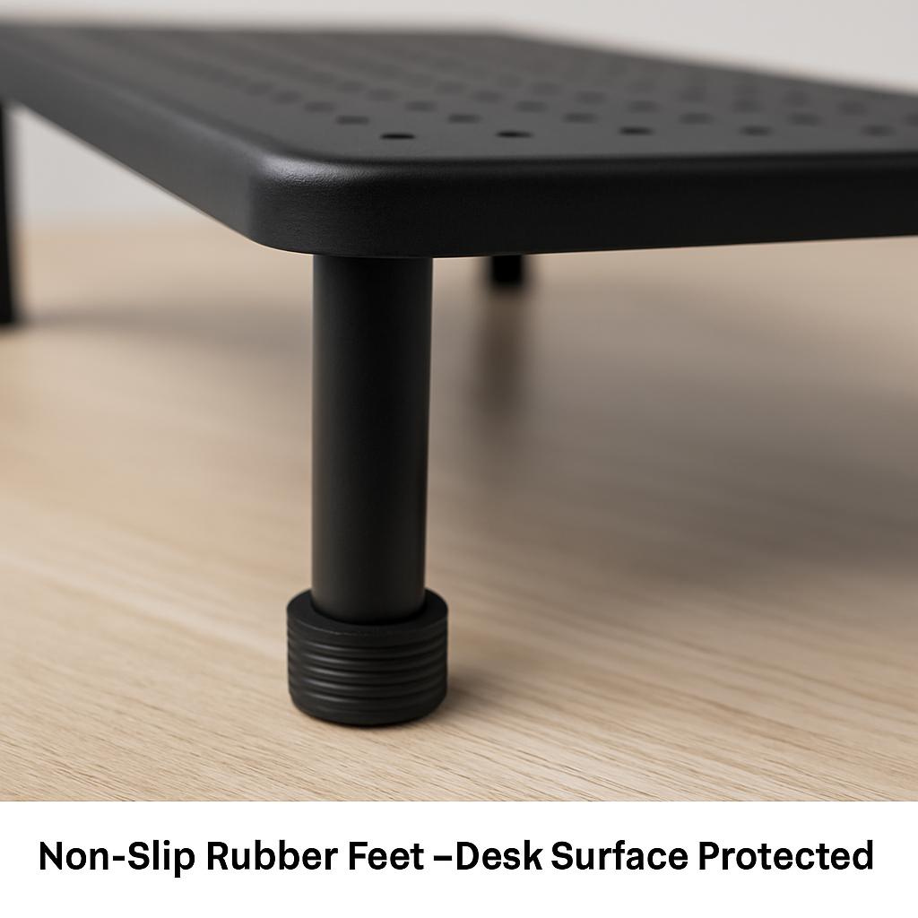 3-Height Adjustable Monitor Stand Riser