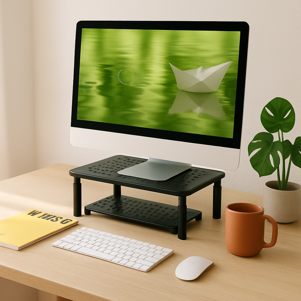3-Height Adjustable Monitor Stand Riser