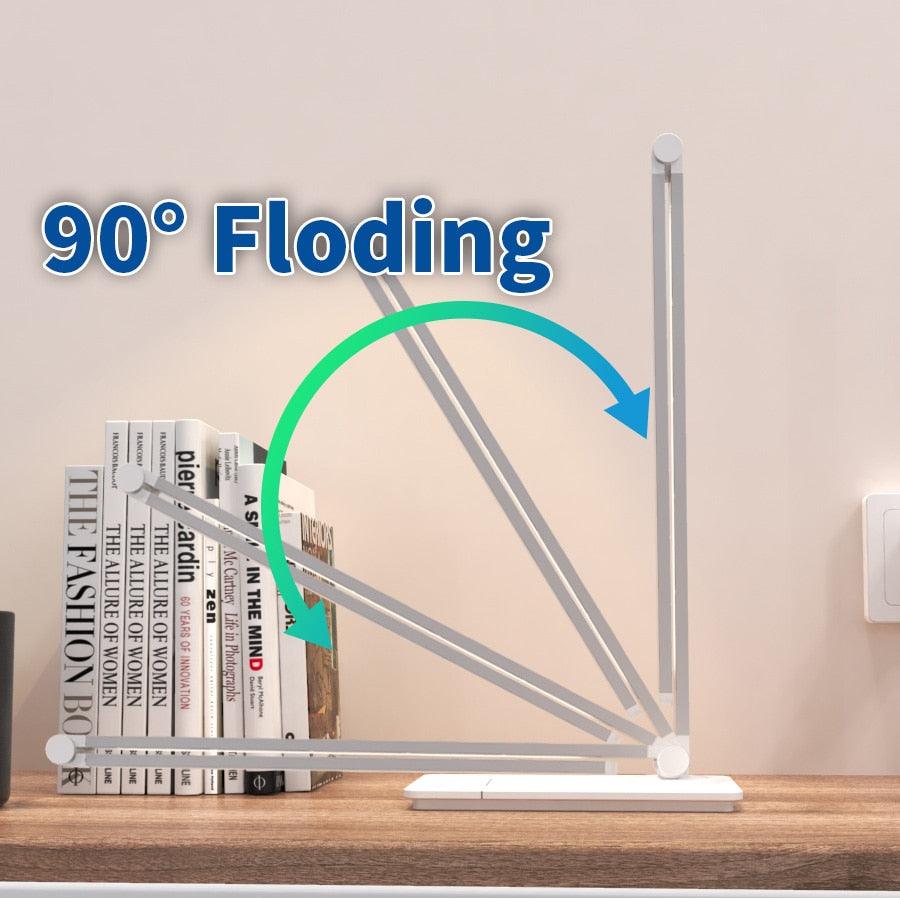 Foldable Rotatable LED Desk Lamp with Touch Control