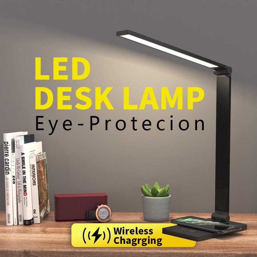 Foldable Rotatable LED Desk Lamp with Touch Control