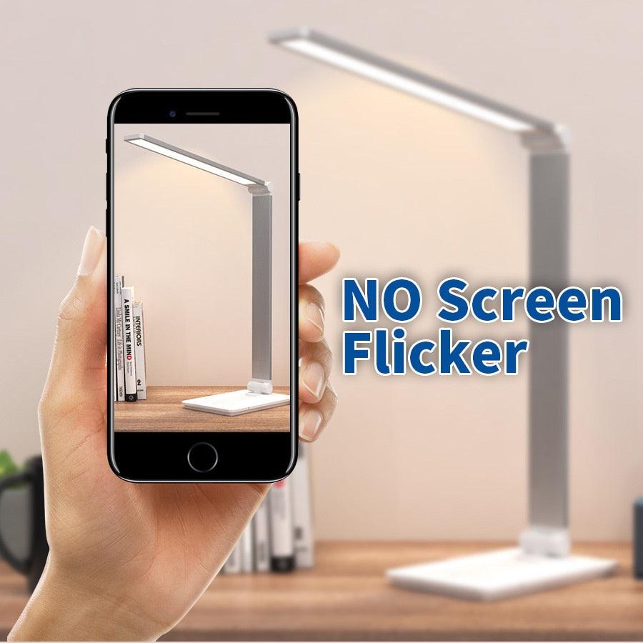 Foldable Rotatable LED Desk Lamp with Touch Control