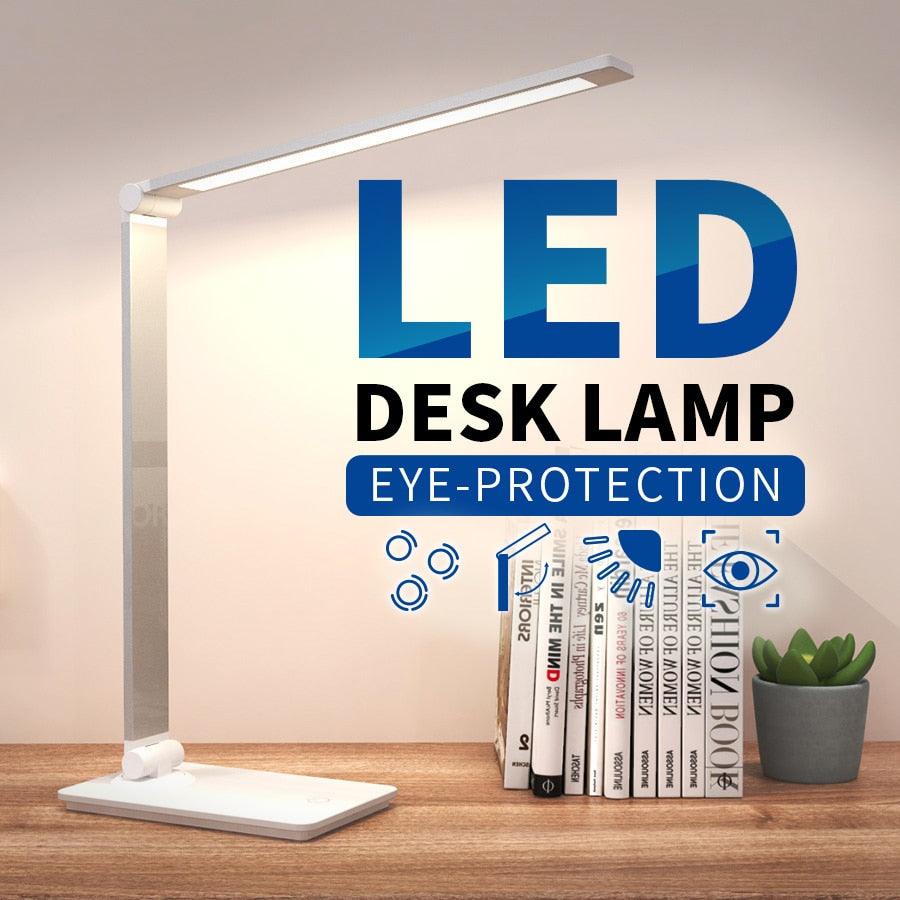 Foldable Rotatable LED Desk Lamp with Touch Control
