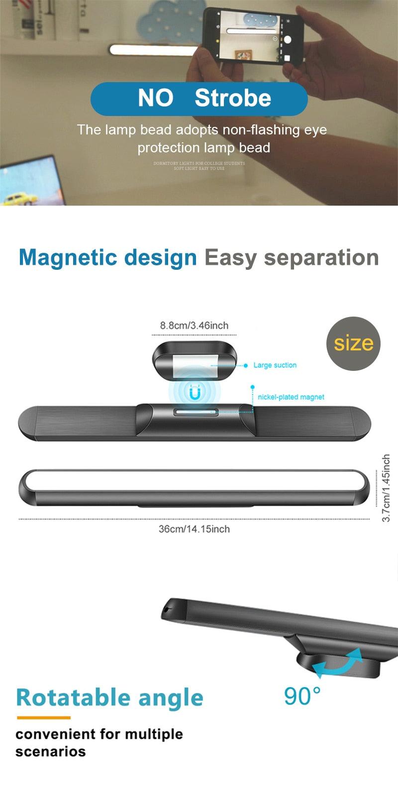Rechargeable LED Touch Desk Lamp