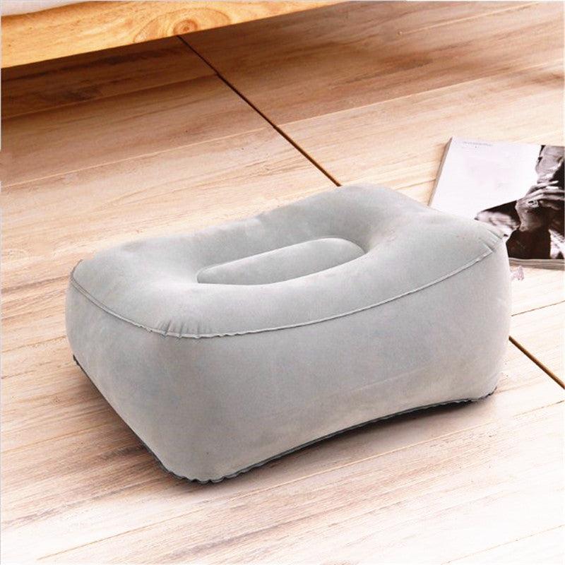 Inflatable PVC Footrest Pillow for Travel
