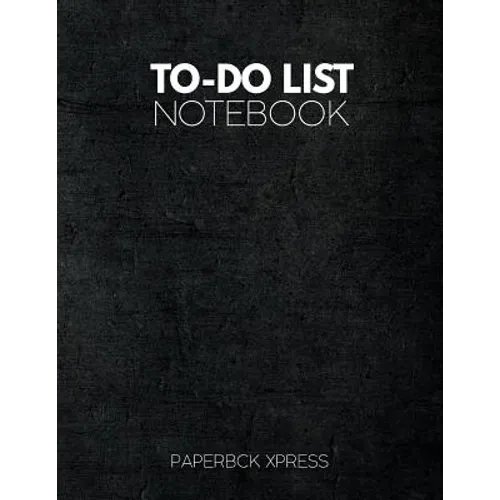 To Do List Notebook Priority Task Planner